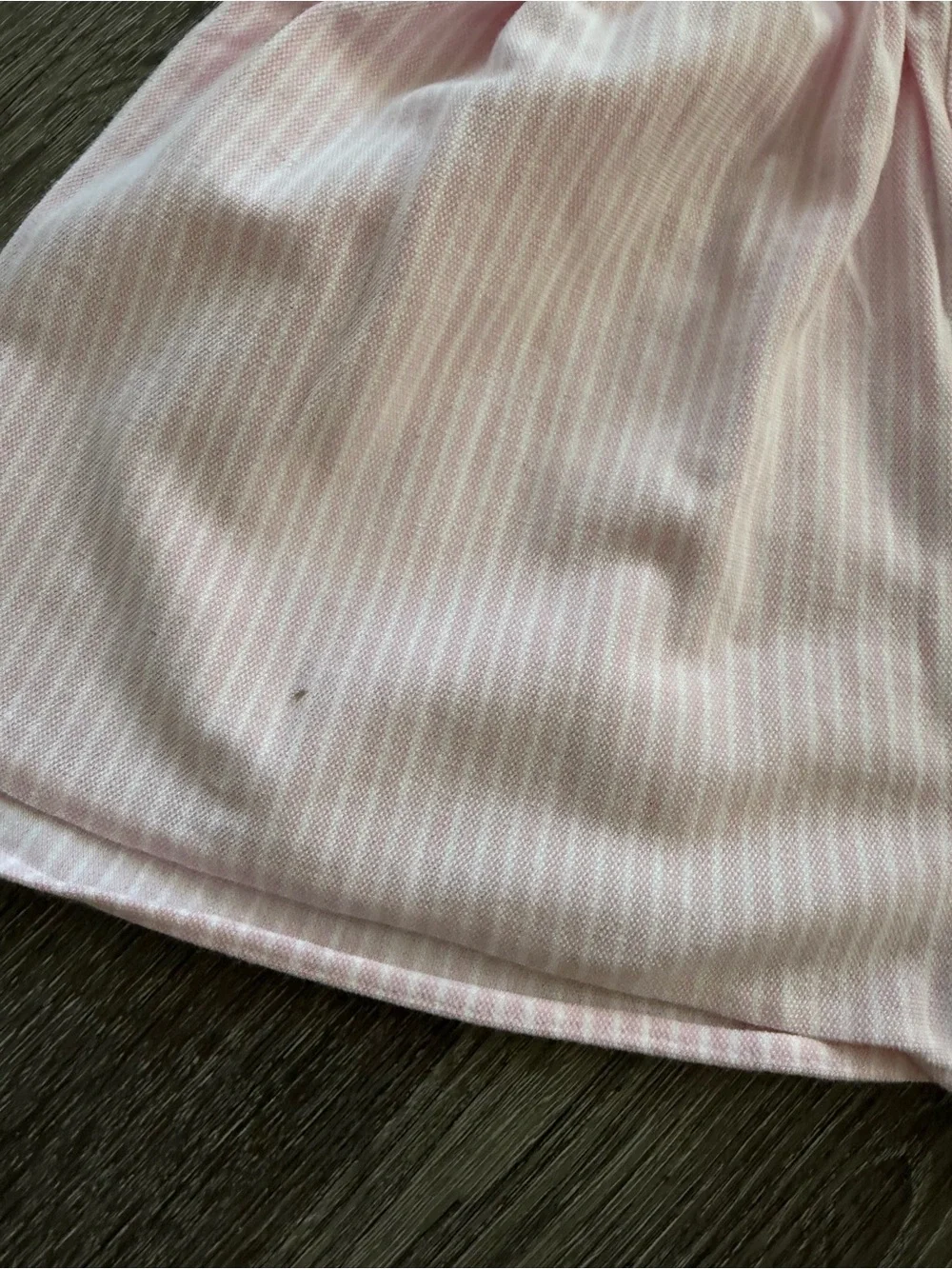Ralph Lauren Light Pink Striped Polo Shirt Dress for Kids